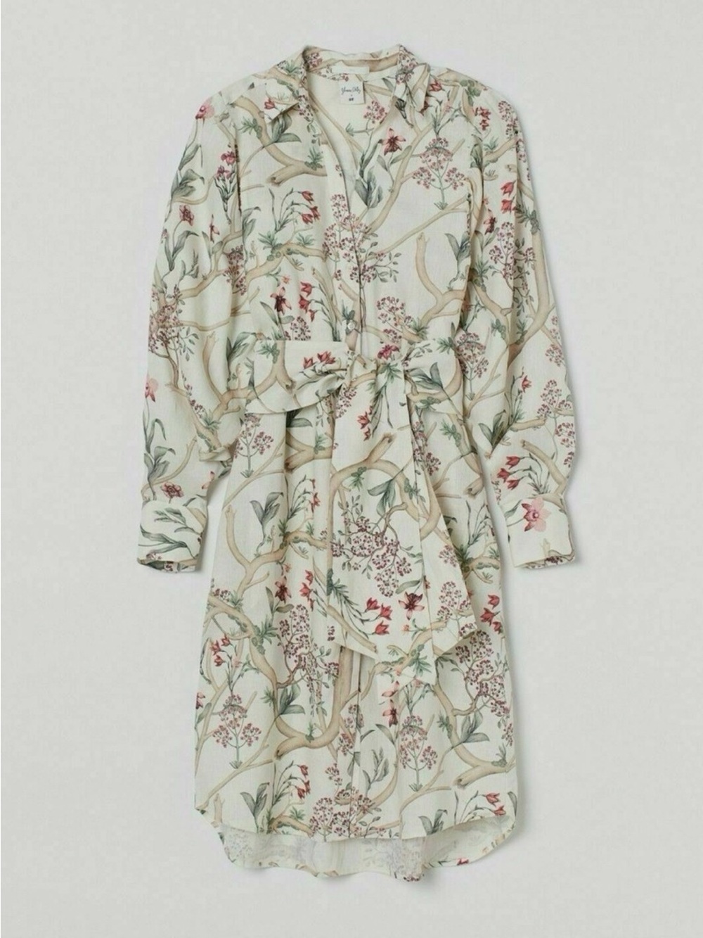 Linen Shirt Dress Johanna Ortiz
H&M Belted Orchid Floral